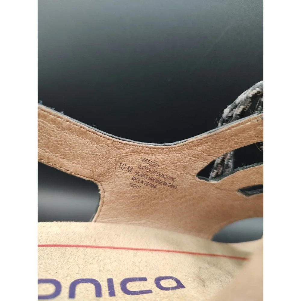 Bionica leather wedge